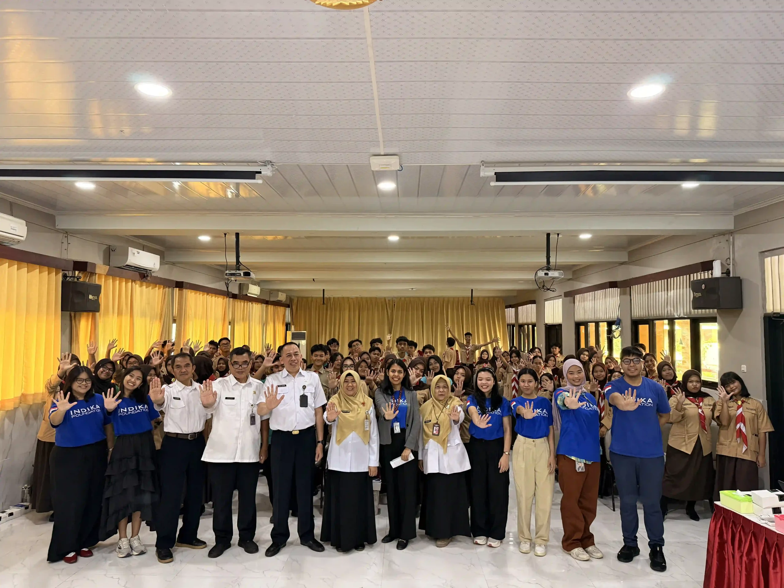 Tim dan kegiatan Langkah Global Indonesia